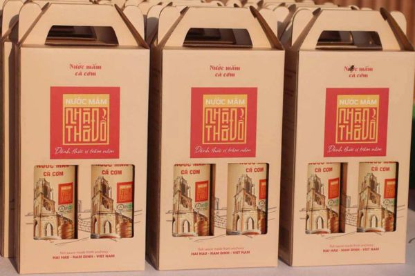 Mẫu hộp đựng nước mắm đẹp, chất lượng cao tại Hà Nội