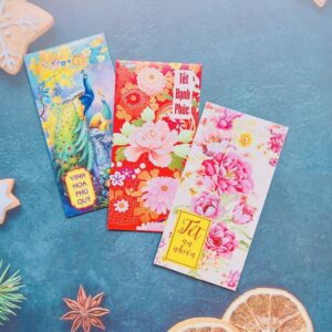 In bao lì xì hoa giá rẻ, thiết kế theo yêu cầu tại Hoa Long