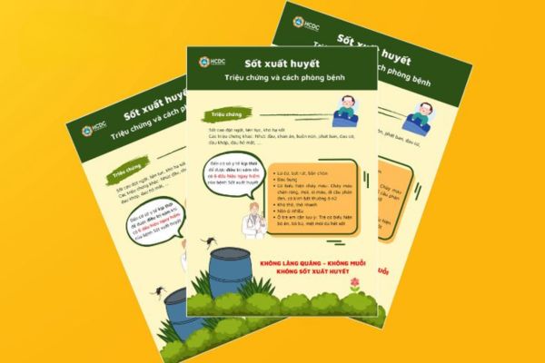 Mẫu tờ rơi sốt xuất huyết giá rẻ, thiết kế theo yêu cầu
