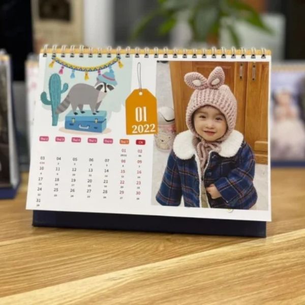 In lịch Tết cho bé chất lượng tại Hoa Long