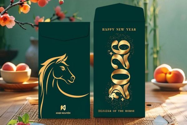 Mẫu bao lì xì con ngựa giá rẻ, chất lượng cao tại Hà Nội