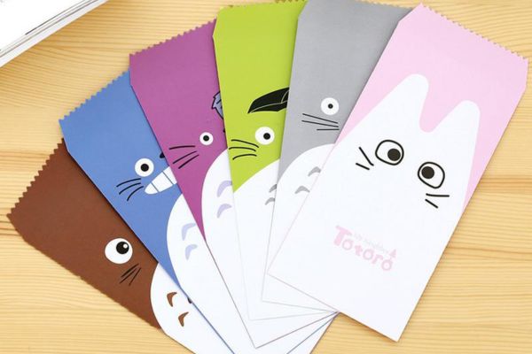 Mẫu bao lì xì Totoro đẹp, chuyên nghiệp tại Hoa Long