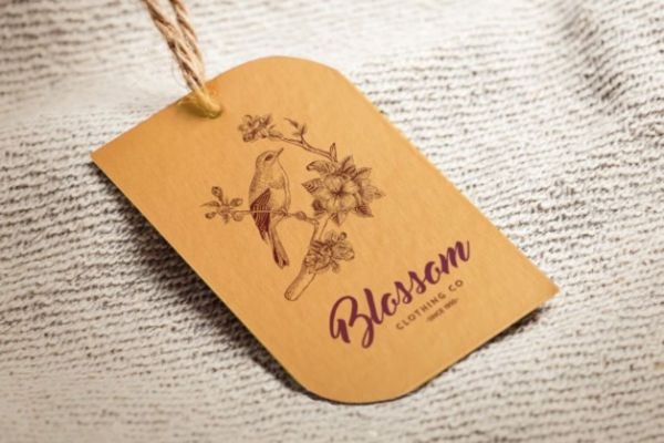 Mẫu tag giấy kraft đẹp giá rẻ, chất lượng cao