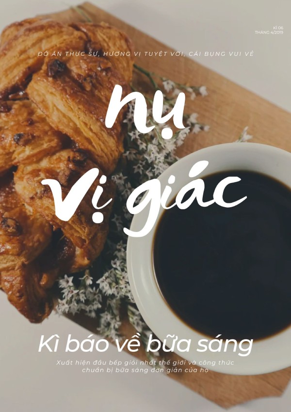 In Hoa Long nhận thiết kế và in ấn mẫu tạp chí ấm thực