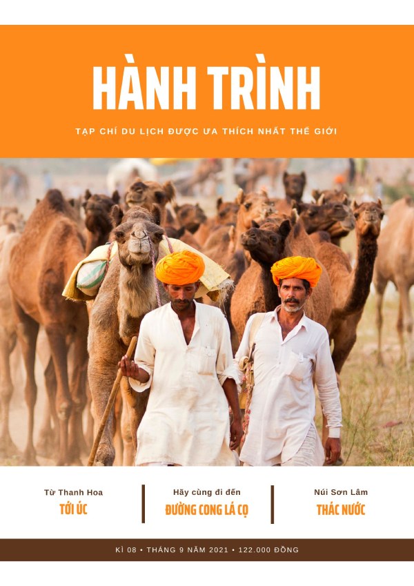 In Hoa Long nhận thiết kế và in ấn mẫu tạp chí du lịch