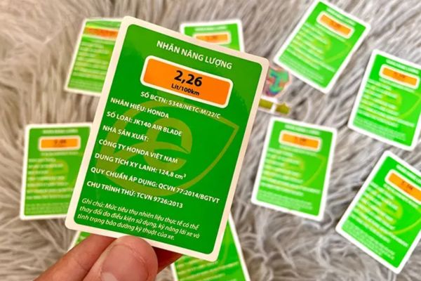 Mẫu tem năng lượng đẹp, chất lượng