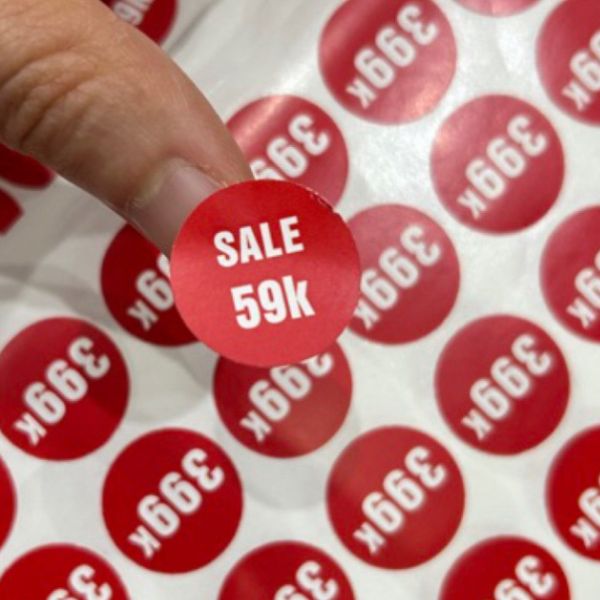 In tem sale giá rẻ, thiết kế theo yêu cầu tại Hà Nội