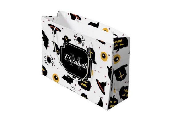 Mẫu túi giấy halloween giá rẻ, thiết kế theo yêu cầu
