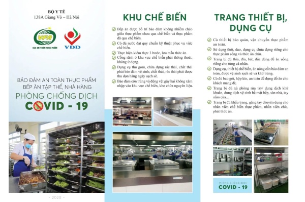 In Hoa Long nhận thiết kế và in ấn mẫu tờ rơi an toàn thực phẩm cao cấp