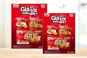 Mẫu tờ rơi kfc giá rẻ, chất lượng cao tại Hà Nội