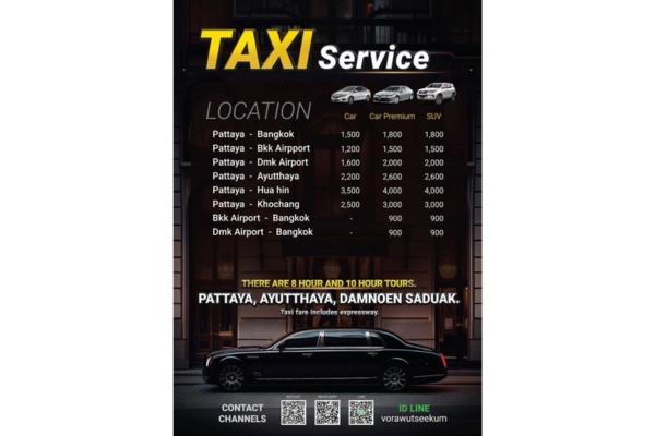 Mẫu tờ rơi quảng cáo taxi dịch vụ minh bạch