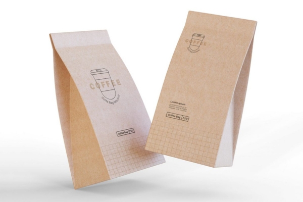 Mẫu túi giấy đựng cà phê tiện lợi