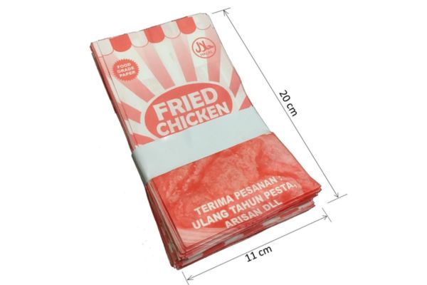 Mẫu túi giấy đựng gà rán đẹp, giá rẻ tại Hà Nội