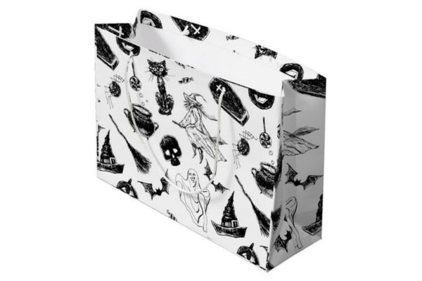 Mẫu túi giấy halloween giá rẻ, thiết kế theo yêu cầu