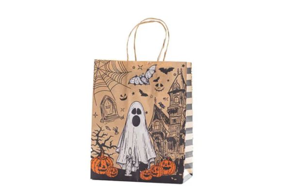 Mẫu túi giấy halloween giá rẻ, thiết kế theo yêu cầu