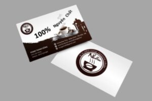 Những mẫu card visit coffee đẹp, sáng tạo