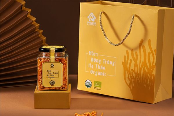 Mẫu túi đông trùng hạ thảo giá rẻ, chất lượng cao