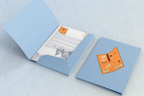 25+ mẫu kẹp file nhà hàng chuyên nghiệp, sang trọng