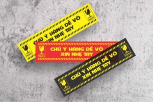 30+ Mẫu tem hàng dễ vỡ đẹp mắt