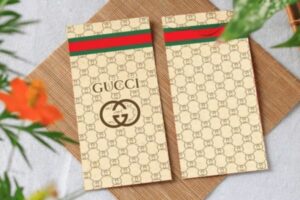 Mẫu bao lì xì Gucci giá rẻ, thiết kế theo yêu cầu