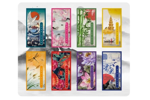 In bộ lì xì xuân giá rẻ, mẫu đẹp tại Hà Nội