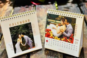 Lịch để bàn đám cưới đẹp, giá rẻ tại Hà Nội