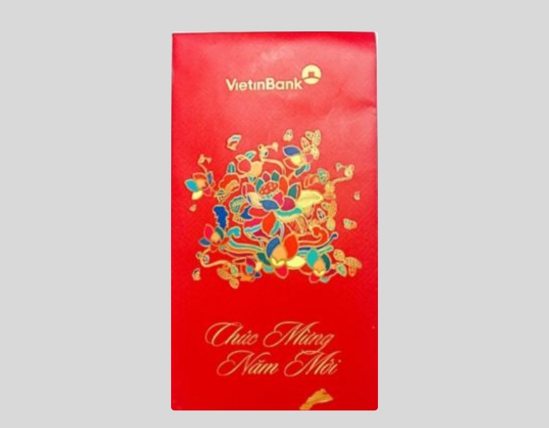 In bao lì xì VietinBank theo yêu cầu