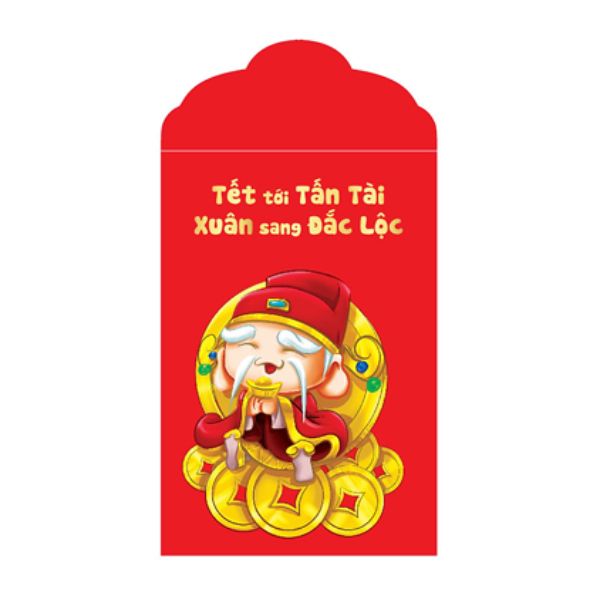 In bao lì xì nhỏ giá rẻ, thiết kế theo yêu cầu