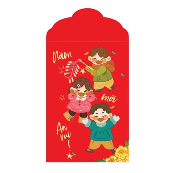 In bao lì xì nhỏ giá rẻ, thiết kế theo yêu cầu