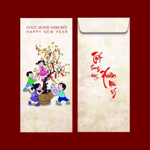 In bao lì xì Tết cổ truyền giá rẻ, mẫu đẹp