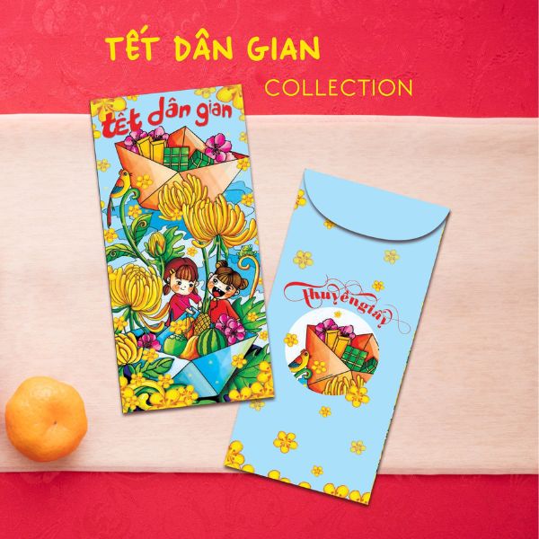 In bao lì xì Tết dân gian In bao lì xì Tết dân gian giá rẻ, thiết kế theo yêu cầu tại Hà Nội