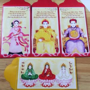 In Hoa Long nhận In bao lì xì Tứ Phủ cao cấp