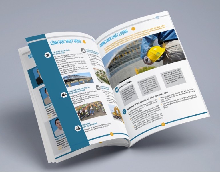 In catalogue bảo hộ lao động nhanh chóng