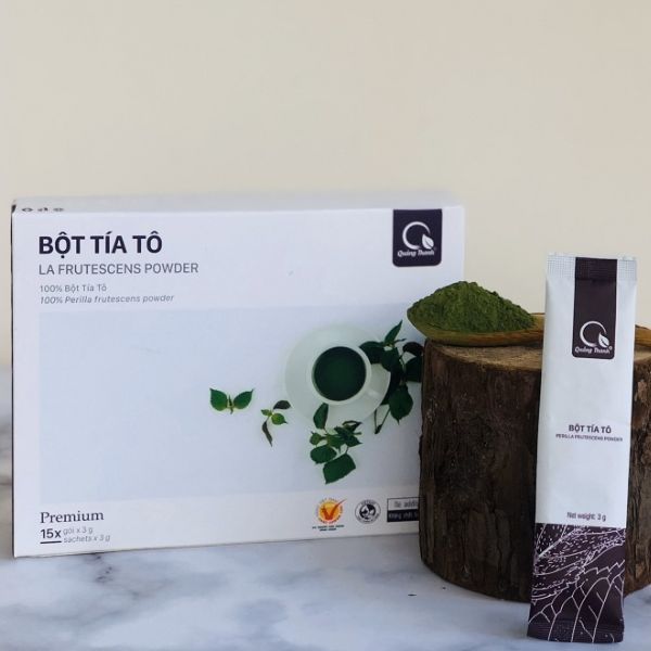 In hộp giấy đựng bột tía tô giá rẻ, chất lượng cao