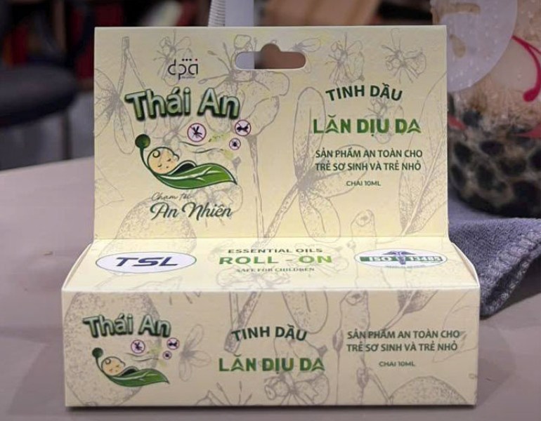 In hộp giấy có móc treo đựng tinh dầu