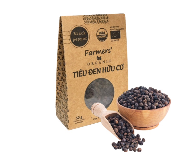 In hộp giấy đựng hạt tiêu số lượng ít