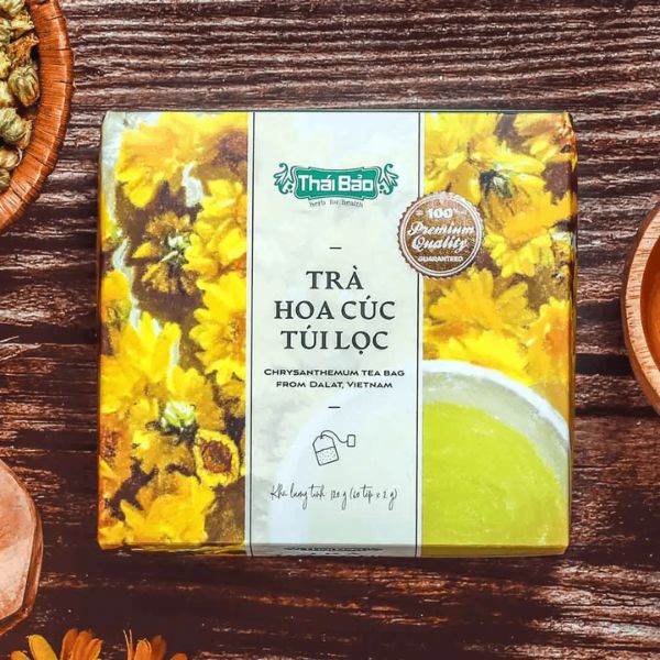 In hộp trà hoa cúc In hộp trà hoa cúc giá rẻ, thiết kế theo yêu cầu