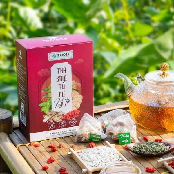 In hộp trà sâm tố nữ giá rẻ, thiết kế theo yêu cầu