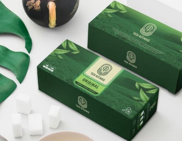 In hộp trà Ô Long định vị thương hiệu