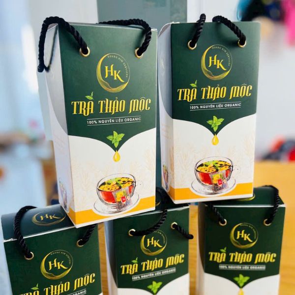 In hộp giấy đựng trà thảo mộc In hộp giấy đựng trà thảo mộc giá rẻ, thiết kế đẹp