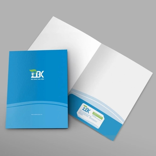 In kẹp file phòng khám bệnh viện đẹp mắt theo yêu cầu In kẹp file phòng khám bệnh viện đẹp mắt