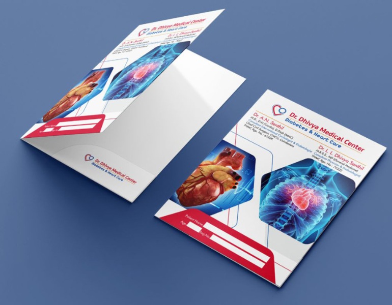 In kẹp file phòng khám bệnh viện tin cậy