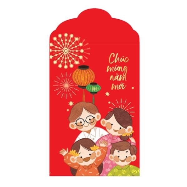 In bao lì xì nhỏ giá rẻ, thiết kế theo yêu cầu