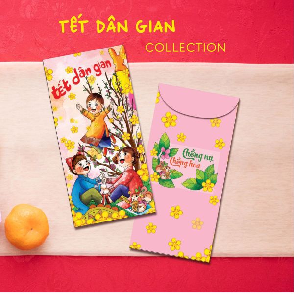 In bao lì xì Tết dân gian In bao lì xì Tết dân gian giá rẻ, thiết kế theo yêu cầu tại Hà Nội