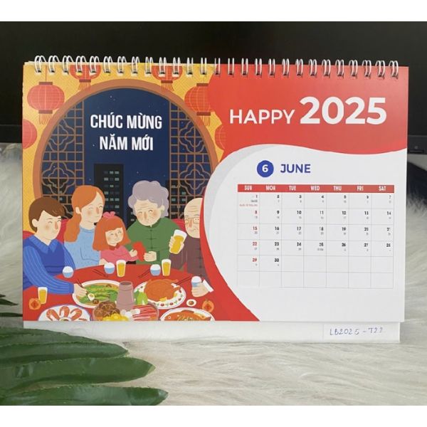 In lịch để bàn gia đình chất lượng cao tại Hà Nội