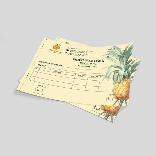 In phiếu giao hàng giá rẻ, mẫu đẹp tại Hà Nội