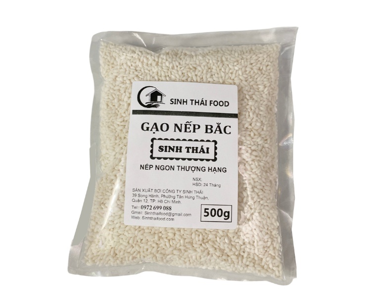 In tem nhãn gạo nếp giá rẻ