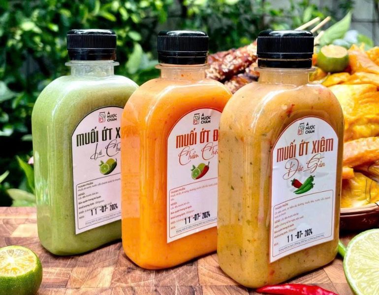 In tem nhãn muối ớt chanh chuyên nghiệp