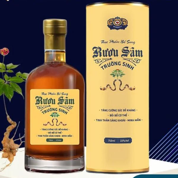 In tem nhãn rượu sâm giá rẻ, thiết kế theo yêu cầu