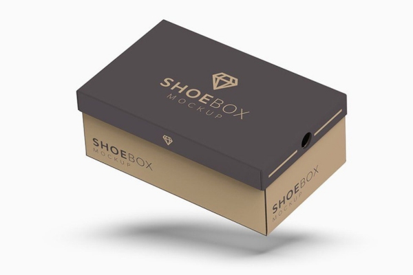 Kích thước hộp đựng giày kết hợp kỹ thuật in ép kim